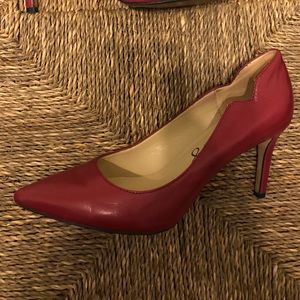 Charly Amar Dark Fushia Heels 6.5